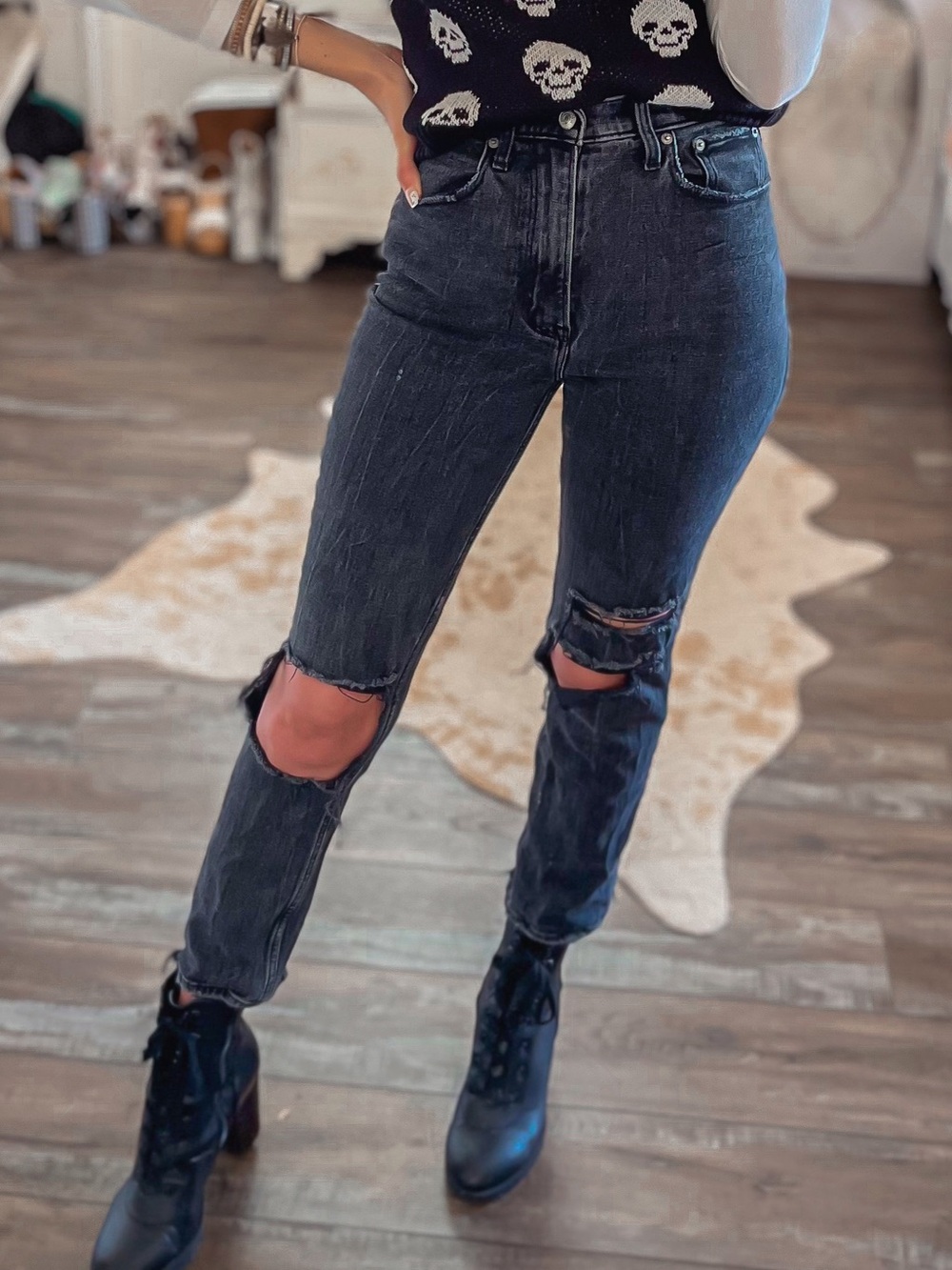 Abercrombie & Fitch Black Jeans